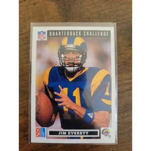 1991 Upper Deck Domino's Quarterback Challenge #13 Jim Everett- NFL - Fresh Pull